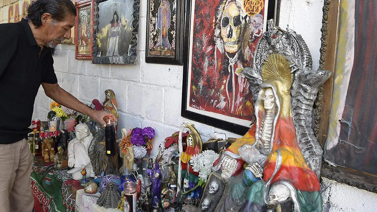 santa muerte en la paz 1